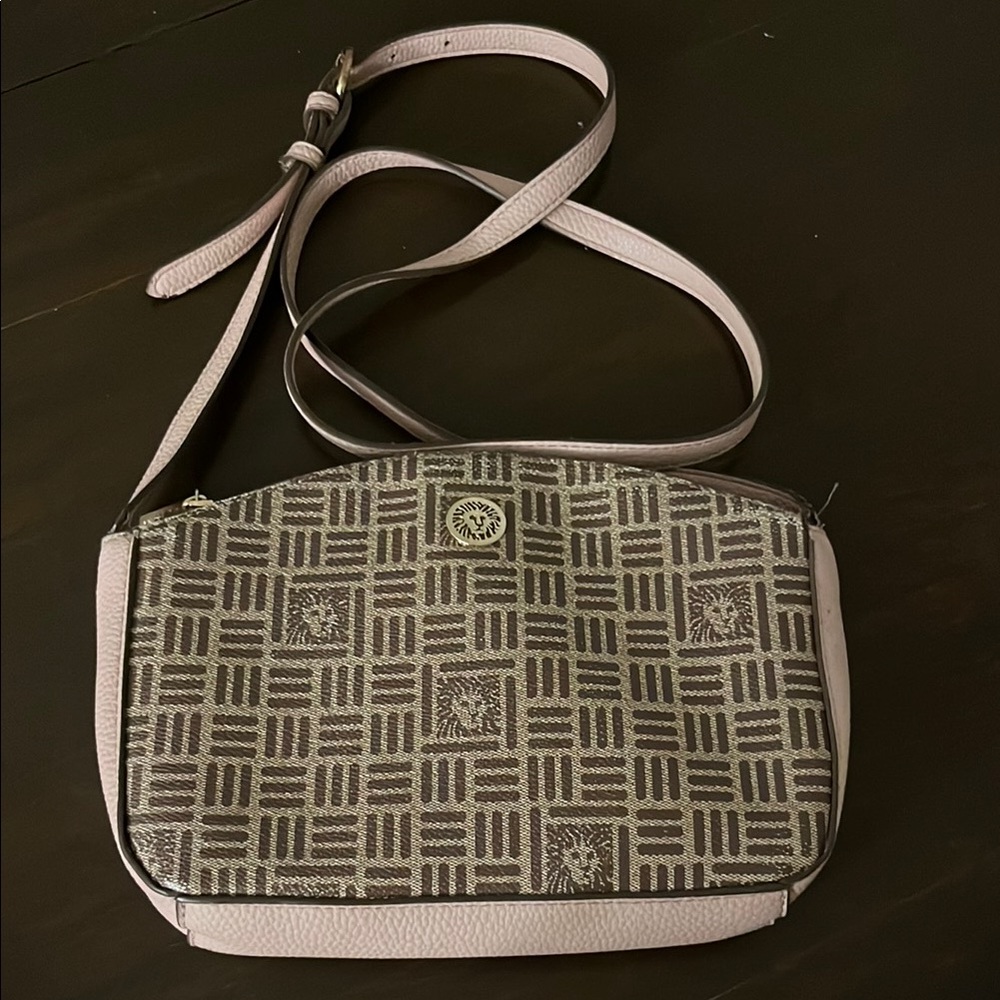 Anne Klein Stylish Pink Crossbody Bag